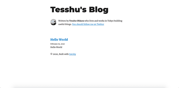 tesshus blog